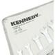 KENNEDY SE 6-19MM CH/VANADIUM O/END SPANNER SET 7PC - KEN5825202R