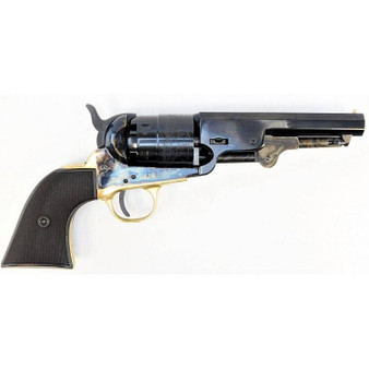 1851 Navy (CH) Steel Sheriff .44 4.78 (Ckrd 2-pc Brwn Plastic Grip)