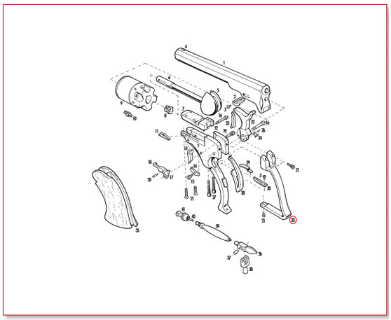#33 1836 Paterson Backstrap (Unfinished)