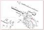 #104+25+26 Transfer Bar Hammer Complete Assembly .357M, 45LC, .44M