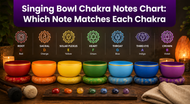 Singing Bowl Chakra Notes Chart: Which Note Matches Each Chakra