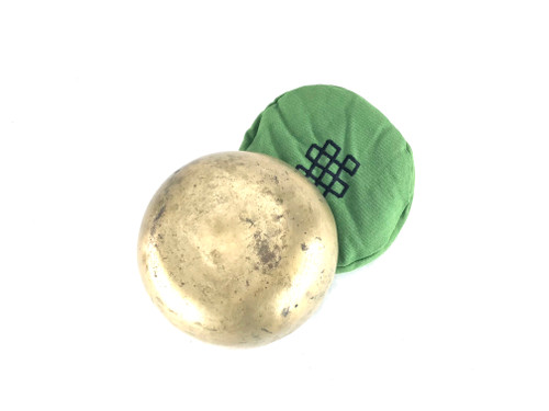 5.75" E/A# Note Antique Himalayan Singing Bowl #e6000118