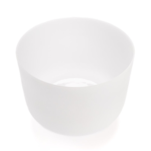 12" C Note 432Hz Perfect Pitch Frosted Crystal Singing Bowl Crystal Vibes #cvf12cm30