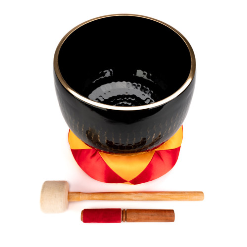 A# Note 440 Hz Japanese Style Rin Gong Singing Bowl 11" #j11asm45 66000138