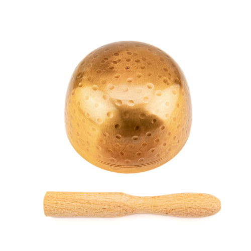 4.5" Hammer Style Cast Singing Bowl #jr45 4.5" Hammer Style Cast Singing Bowl #jr45