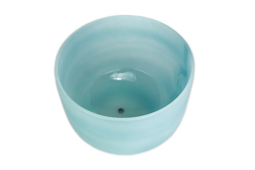 10" A Note 440Hz Perfect Pitch Turquoise Empyrean Fusion Crystal Singing Bowl Crystal Vibes #ca0010app0 11001728