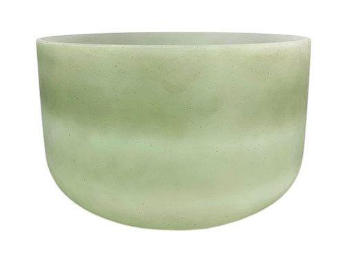 13" C Note 440Hz Peridot Empyrean Fusion Crystal Singing Bowl Crystal Vibes #ca0013cm15 11001839
