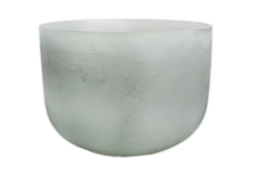 9" A Note 440Hz Perfect Pitch Black Tourmaline Empyrean Fusion Crystal Singing Bowl Crystal Vibes #ca009ap5 11001861