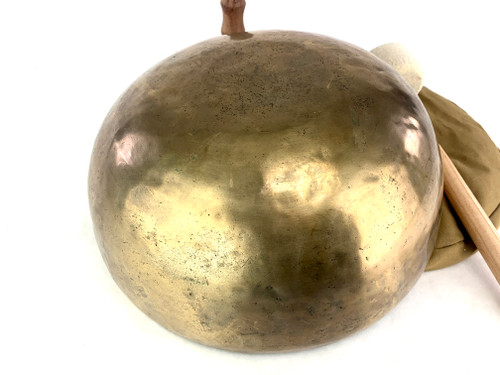 13.25" F#/C Note Himalayan Singing Bowl #f36520121