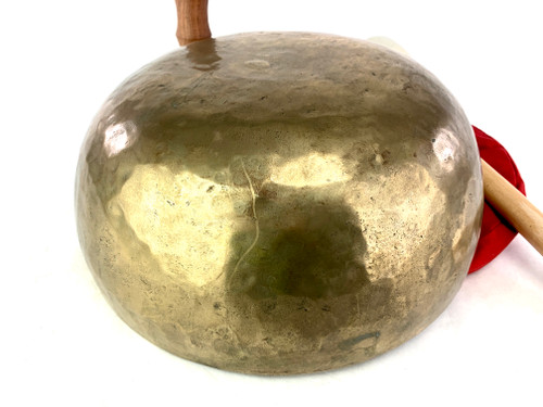 14.25" D#/B Note Himalayan Singing Bowl #d46700221