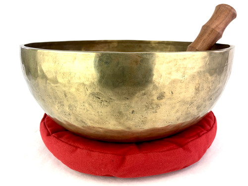 14.25" D#/B Note Himalayan Singing Bowl #d46700221