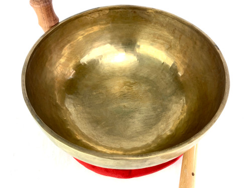 14.25" D#/B Note Himalayan Singing Bowl #d46700221