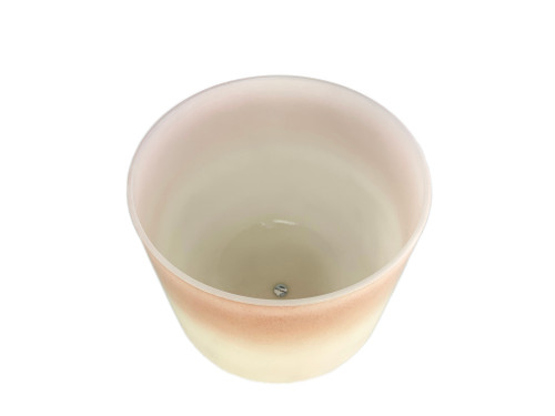 8" D# Note 440Hz Sunstone/Fulgurite Fusion Crystal Singing Bowl Crystal Vibes #fl8dsm15 11002243