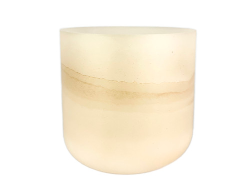 7" C# Note 440Hz Citrine Opaque Fusion Crystal Singing Bowl Crystal Vibes #fl7csp25 11002326