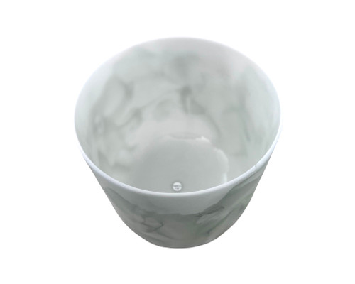 8" C# Note 440Hz Perfect Pitch Peridot/Green Aventurine Fusion Crystal Singing Bowl Crystal Vibes #fl8csp5 11002348