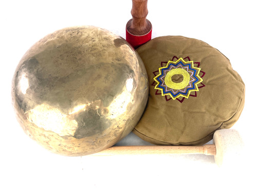 13" F#/C Note Himalayan Singing Bowl #f32101021