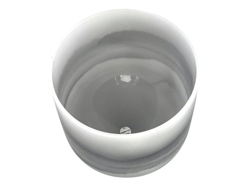 6" C Note 432Hz Perfect Pitch Black Tourmaline Empyrean Fusion Crystal Singing Bowl Crystal Vibes  #ca006cm30 11002457