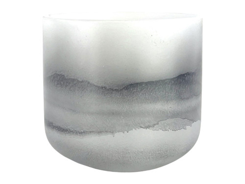 6" C Note 432Hz Perfect Pitch Black Tourmaline Empyrean Fusion Crystal Singing Bowl Crystal Vibes  #ca006cm30 11002457