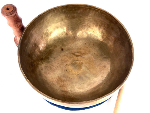 13" F#/C Note Himalayan Singing Bowl #f31701021