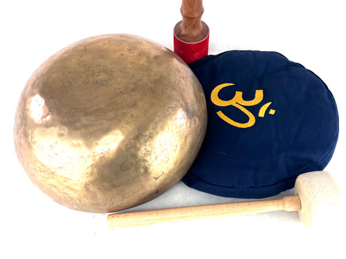 13" F#/C Note Himalayan Singing Bowl #f31701021