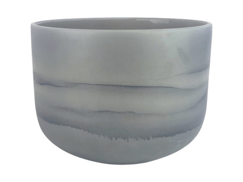 9" A# Note 440Hz Perfect Pitch Black Tourmaline Empyrean Fusion Crystal Singing Bowl Crystal Vibes  #ca009asp10 11002477