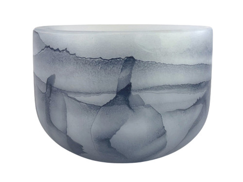 9" B Note 440Hz Perfect Pitch Lapis Lazuli Empyrean Fusion Crystal Singing Bowl Crystal Vibes  #ca009bpp0 11002493