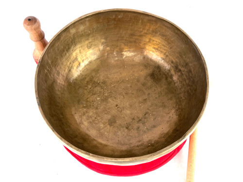 13" F#/C# Note Himalayan Singing Bowl #f34301021