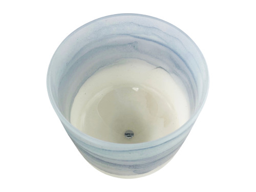 6" C# Note 432Hz Perfect Pitch Sapphire/Aquamarine/White Gold Empyrean Fusion Crystal Singing Bowl Crystal Vibes #ca006csm35 11002608