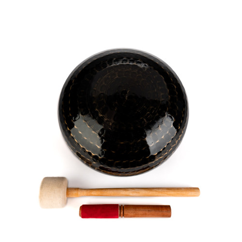 A# Note 440Hz Japanese Style Rin Gong Singing Bowl 11" #j11asm20 66000537