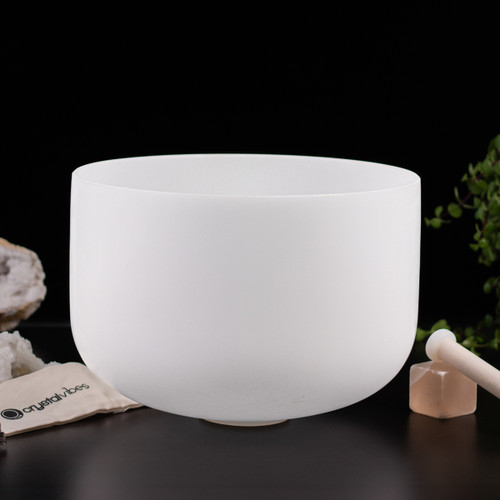 14" C# Note 432Hz Perfect Pitch Empyrean Crystal Singing Bowl Crystal Vibes #ca0014csm30 31005266