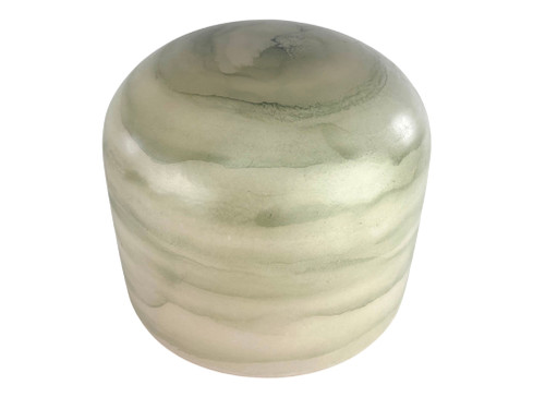 10" F# Note 440Hz Moss Agate/Ceruim Quartz Empyrean Fusion Crystal Singing Bowl Crystal Vibes #ca0010fsm45 11002772