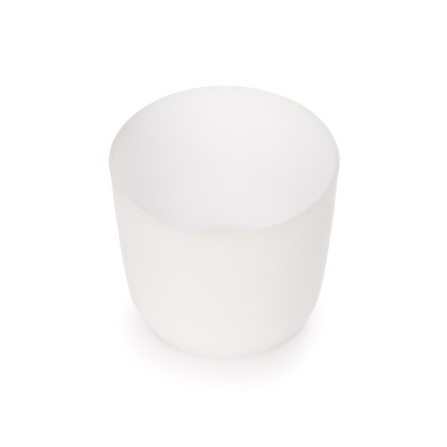 7" C Note 440Hz Perfect Pitch Fifth Octave Frosted Singing Bowl Crystal Vibes #cvf7cp5-5