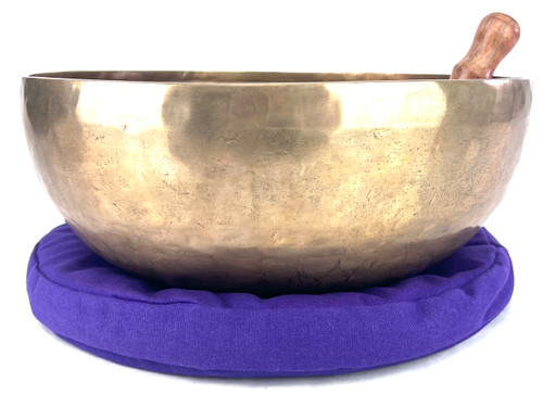 13.25" D#/B Note Himalayan Singing Bowl #d33801022