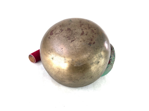 6.75" A/D Note Antique Himalayan Singing Bowl #a8400622