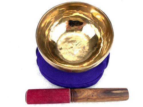 5.5" E/A# Note Himalayan Singing Bowl #e5100323