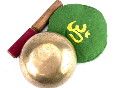 5" A/D# Note Himalayan Singing Bowl #a5200323