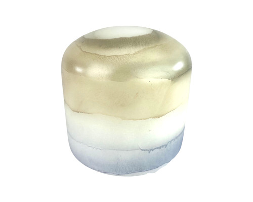 7" C Note 440Hz Perfect Pitch Citrine/Lapis Lazuli Empyrean Fusion Crystal Singing Bowl Crystal Vibes #ca007cpp0 11003153 *Blemish
