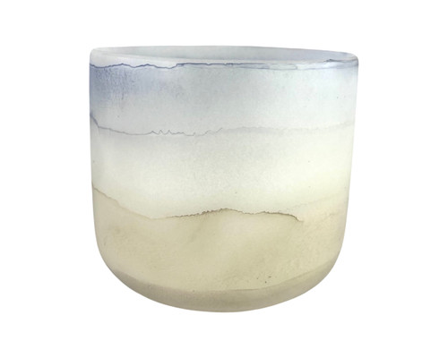 7" C Note 440Hz Perfect Pitch Citrine/Lapis Lazuli Empyrean Fusion Crystal Singing Bowl Crystal Vibes #ca007cpp0 11003153 *Blemish