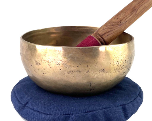 5.75" E/A# Note Himalayan Singing Bowl #e6600323