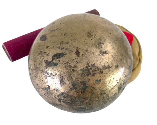 4.5" E/A# Note Antique Himalayan Singing Bowl #e2700623 4.5" E/A# Note Antique Himalayan Singing Bowl #e2700623