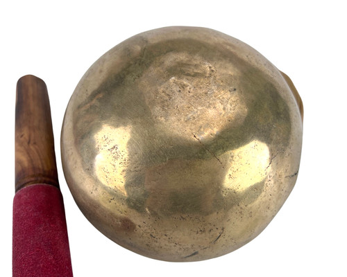 5.5" A/D# Note Himalayan Singing Bowl #a6100323