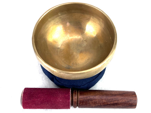 4" D#/A Note Himalayan Singing Bowl #d3050823