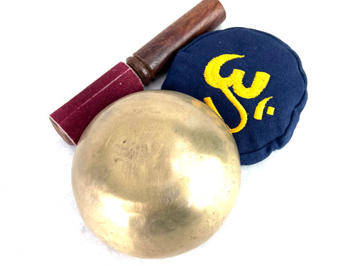 4" D#/A Note Himalayan Singing Bowl #d3050823