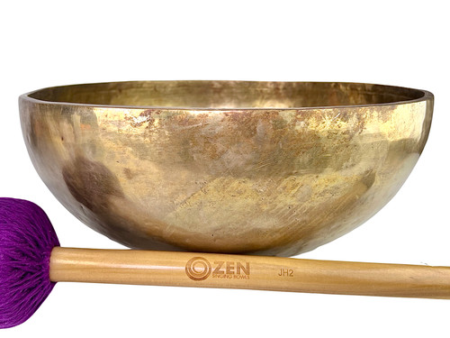 Zen Grounding 8510 Gram D#/A# Note Singing Bowl 18" #ztg8510
