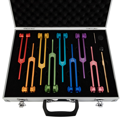 Zen Planetary Chakra Set of Eight Tuning Forks