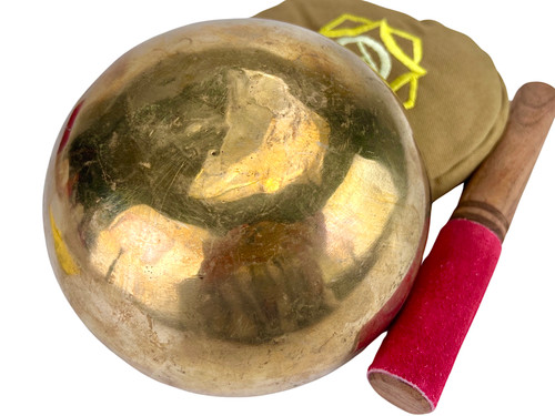 6.25" C#/G Note Himalayan Singing Bowl #c6701023