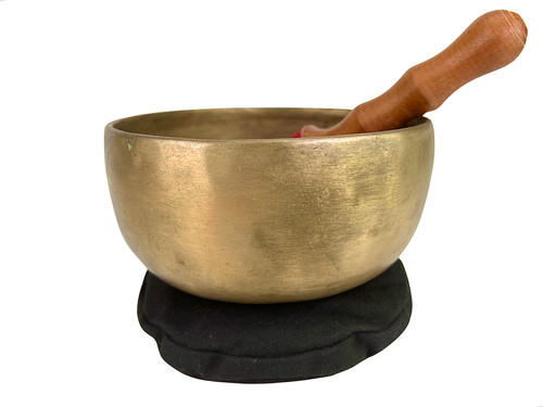 7" B/F Note Antique Himalayan Singing Bowl #b8351023