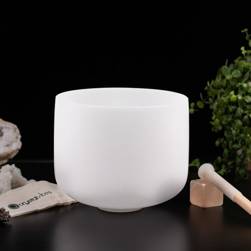 11" C# Note 432Hz Perfect Pitch Empyrean Crystal Singing Bowl Crystal Vibes #ca0011csm30 31002555