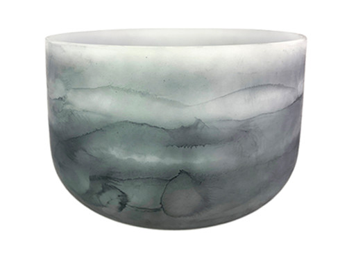 14" 432 Hz Perfect Pitch G Note Black Tourmaline Fusion Empyrean Crystal Singing Bowl US #ca0014gm30 11001838