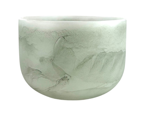 10" F# Note 440Hz Perfect Pitch Moldavite Empyrean Fusion Crystal Singing Bowl Crystal Vibes #ca0010fspp0 11003069